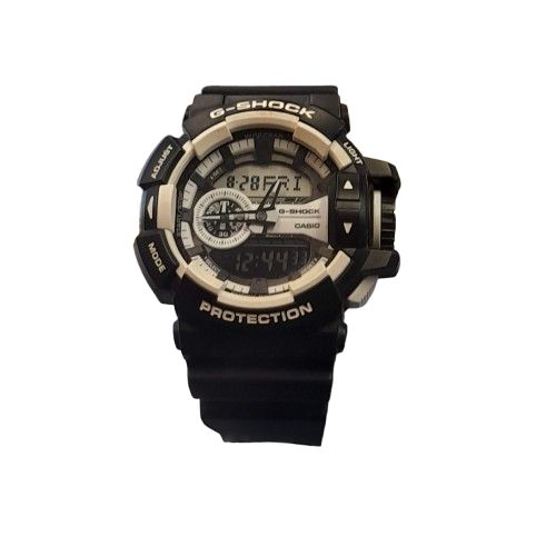 Mens Black Casio G Shock Watch GA400 (GE)