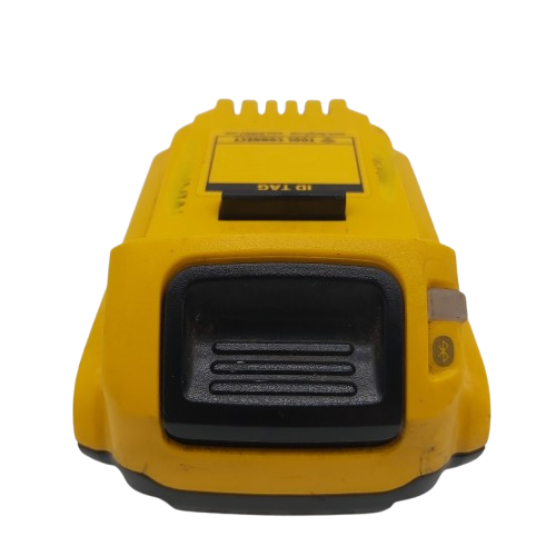DeWalt 18V XR Li-Ion 2.0Ah DCB183B-XE Battery, Yellow, General Wear + Tear, With A Smily Face In Sharpie (NA)