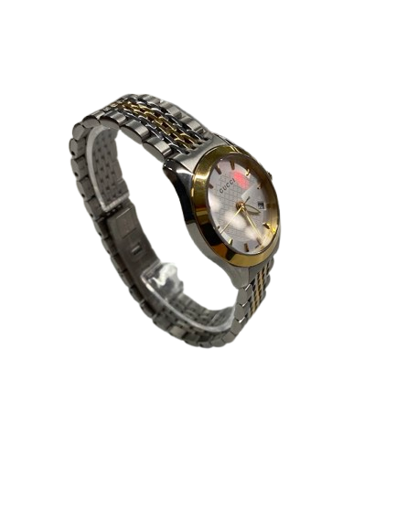 Gucci G-Timeless 126511 Silver Steel Band Analogue Watch (NG)