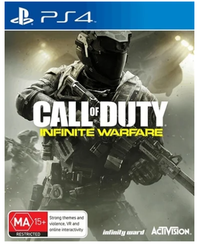 Call Of Duty Infinite Warfare Playstation 4 Game – Case Broken Acceptable Condition With Manual