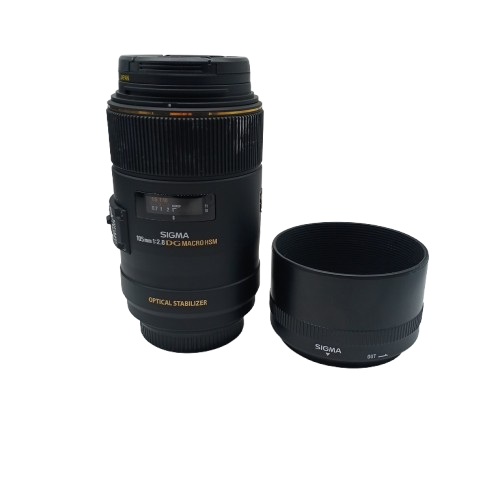 Sigma 105mm 1:2.8 Macro Camera Lens Black (1427452)