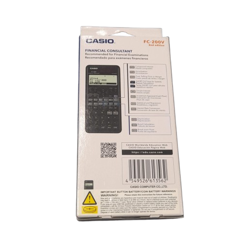 Casio FC-200V Calculator (GE)