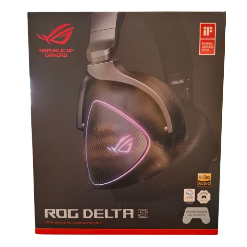 Republic Of Gamers ROG Delta S RGB Quad-DAC Gaming Headset Black (1425192)
