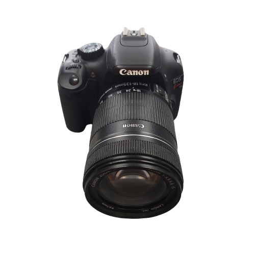 Canon Camera With EFS18-135mm Lens (DS126271) With Battery And Strap