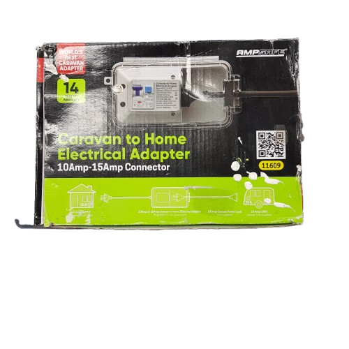 AMPSAFE CARAVAN TO HOME ELECTRICAL ADAPTER ASA1