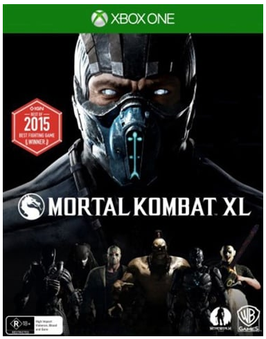 XBOX One Mortal Kombat XL, Very Good Condition, With Case No Manual (CP 1334017)