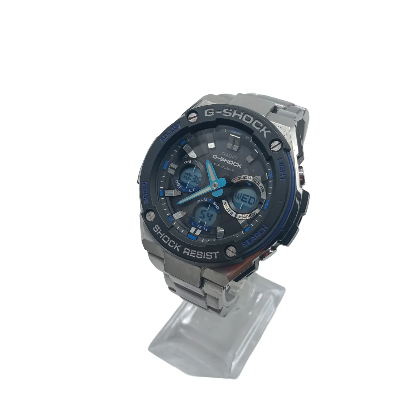 Men’s Casio GST-S100D Watch – Silver, 173.6 gms (WR 01325959)
