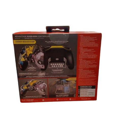 PowerA Advantage Wireless Controller for Nintendo Switch 2 ( Pokemon Mega Evolution) (Like NEW ) ( LE )
