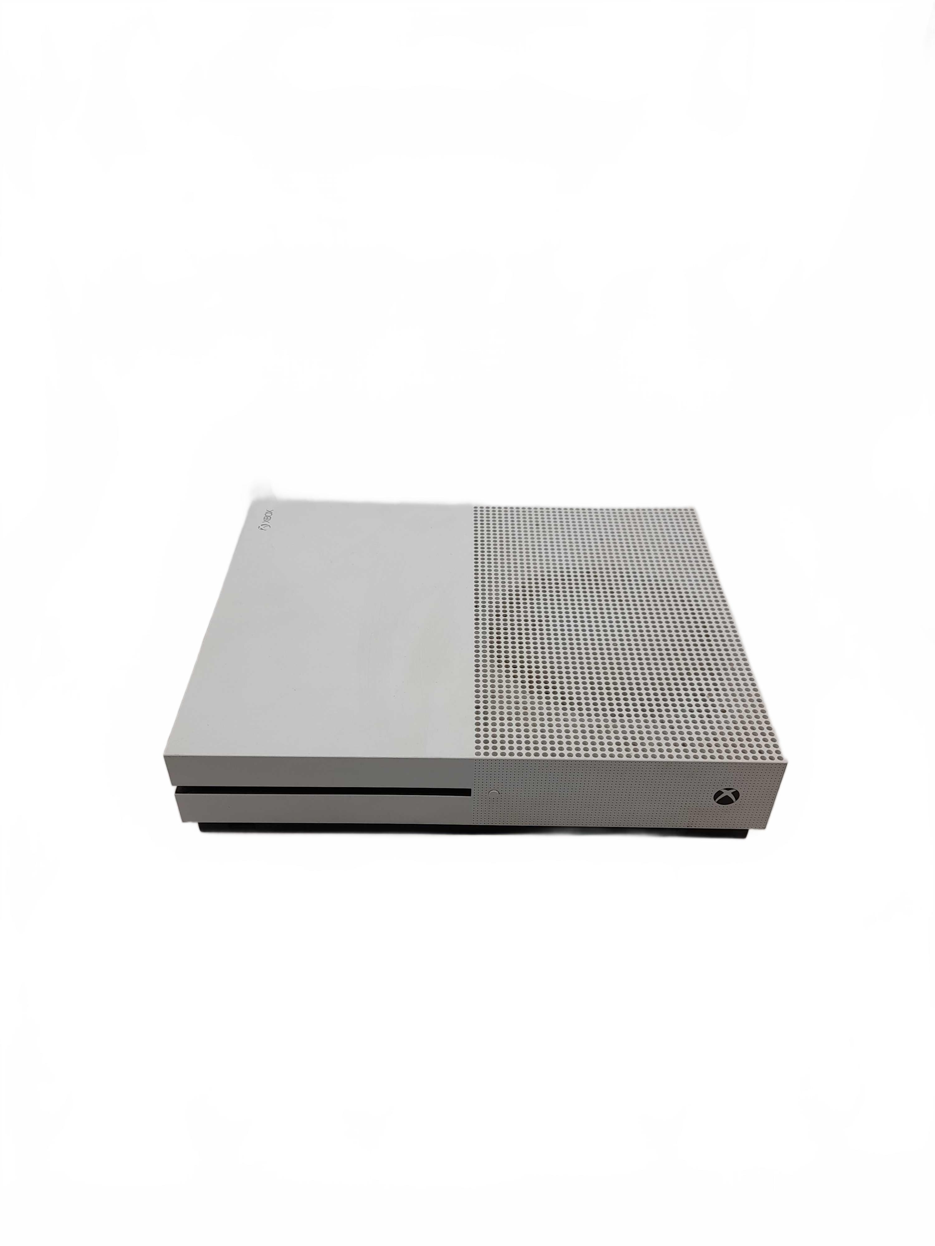 Microsoft Xbox One S Console 500GB White 1681 With Leads No Controller Good Working Condition (WL1431731)