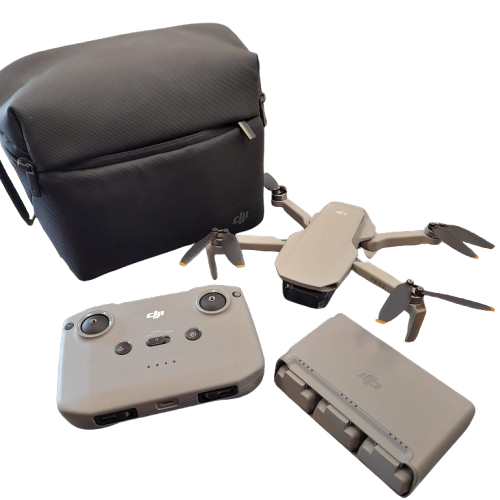 DJI Drone Mini 2 WSith Controller 3 Batteries And Case (GE)