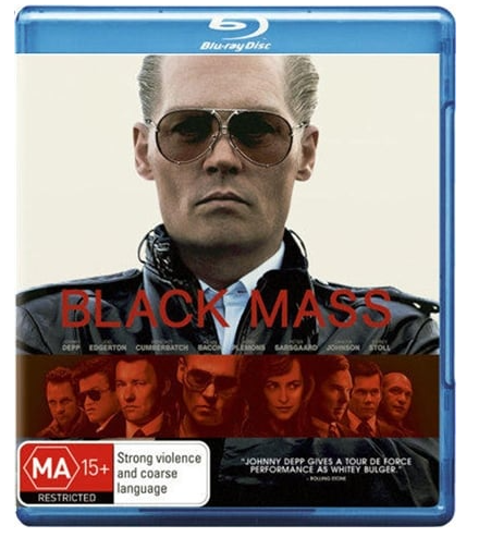 Black Mass Blu Ray + Digital Ultraviolet – Good Condition (CP)