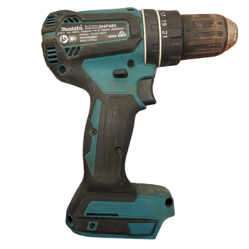 Makita DHP485 Cordless Hammer Driver Drill Blue (MR)