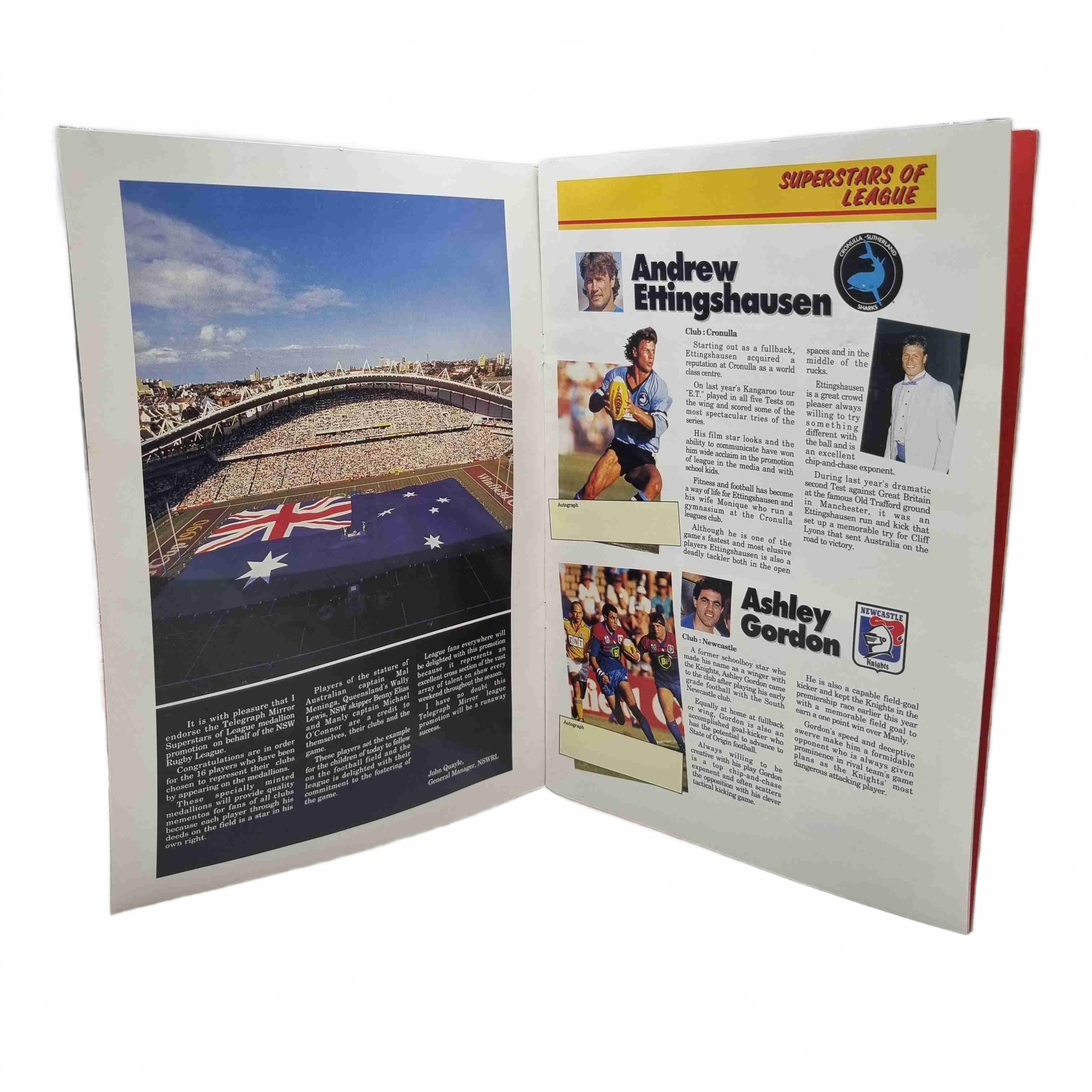 The Daily Telegraph Superstars Of League Full Set Medals Coins (WR 1434310)