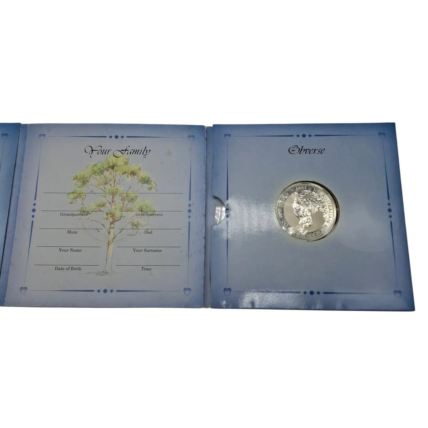 Perth Mint Kookaburra 1oz Silver Coin in Precious Gift Case (WR 1416641)
