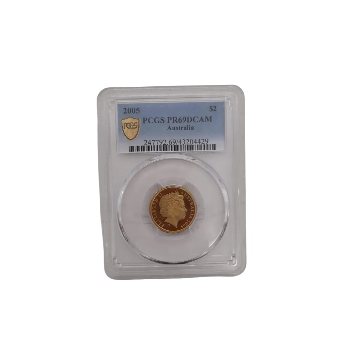 2005 Australian $2 Coin – PCGS PR69DCAM (WL)