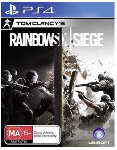 Tom Clancy’s Rainbow Six Seige Playstation 4 Game Good Condition With Manual
