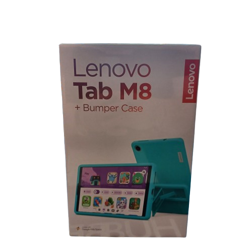 Lenovo Tab M8 (TB300FU) 4th Gen, 8in Screen, Android OS In Box With Bumper Case