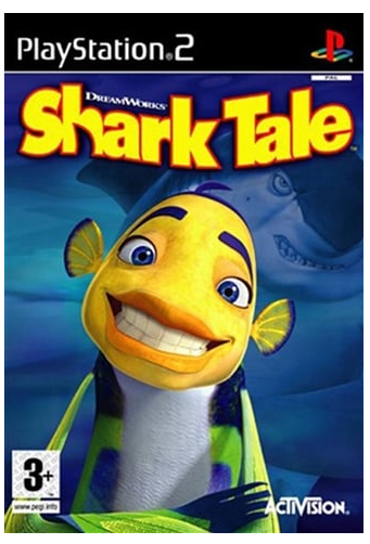 Shark Tale Playstation 2 Game With Manual (CP)
