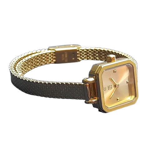 Michael Hill Ladies 17mm Petite Watch in Gold-Tone Stainless Steel (LN)
