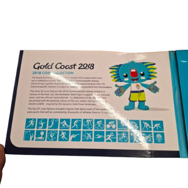 Ram Coin Set 2018 Gold Coast Comm  (JN)