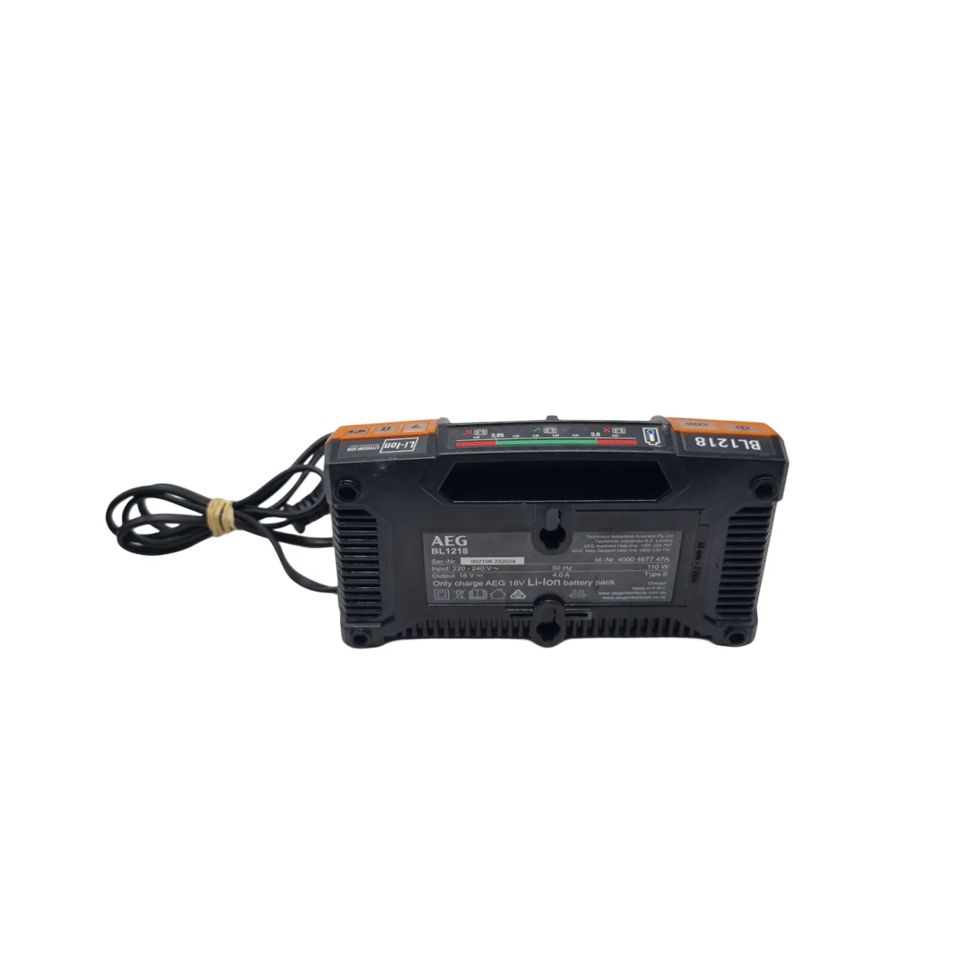 AEG BL1218 Battery Charger (WR 1398183)