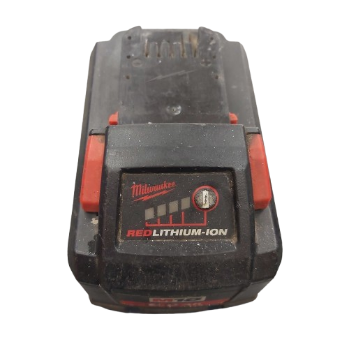Milwaukee M18 B8 18V Red Lithium-Ion Battery, Good Condition, Light Wear