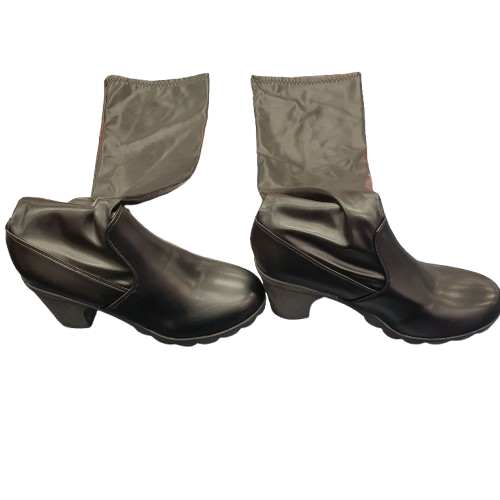 Generic Black Knee High Boots (MR)