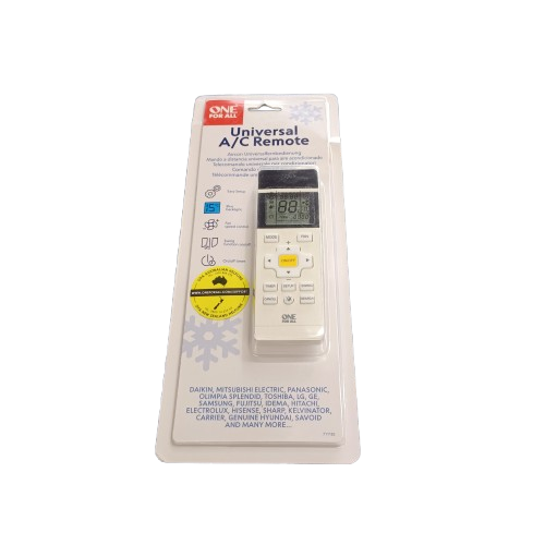 One For All Universal A/C Remote 711183 ( LE )