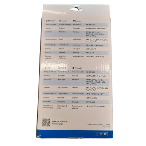 Sauermann Thermometer SI-HH3 Thermo- Hyrometer in Box