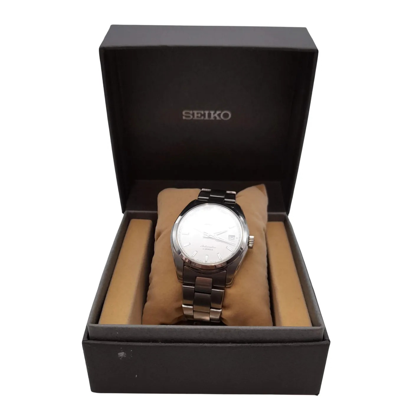 Seiko 6R15-00C1 Men’s Automatic Watch with Stainless Steel Band In Box With Spare Links  (WL 1409694)