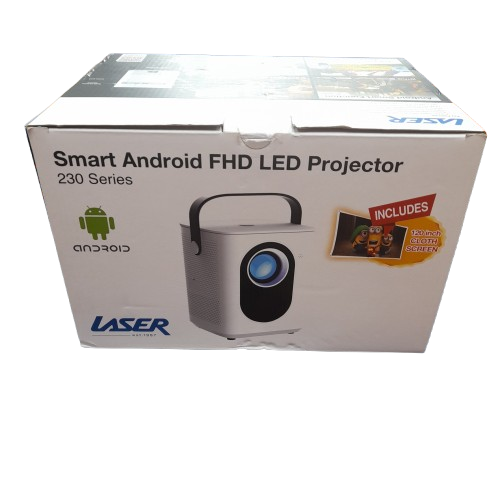 Laser Cube Android Projector White 230 Series (LN)