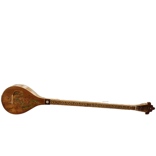 Unbranded Setar N/A Brown Hand Made Setar in Hard Case One String Missing