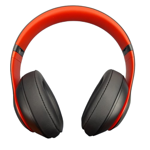 Beats Studio3 Wireless Over-Ear Headphones Black And Red In Soft Case (JN)