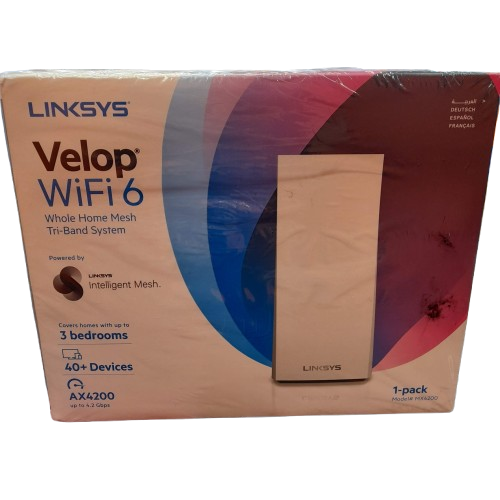 Linksys Velop MX4200 Tri-Band Whole Home Mesh WiFi 6 System