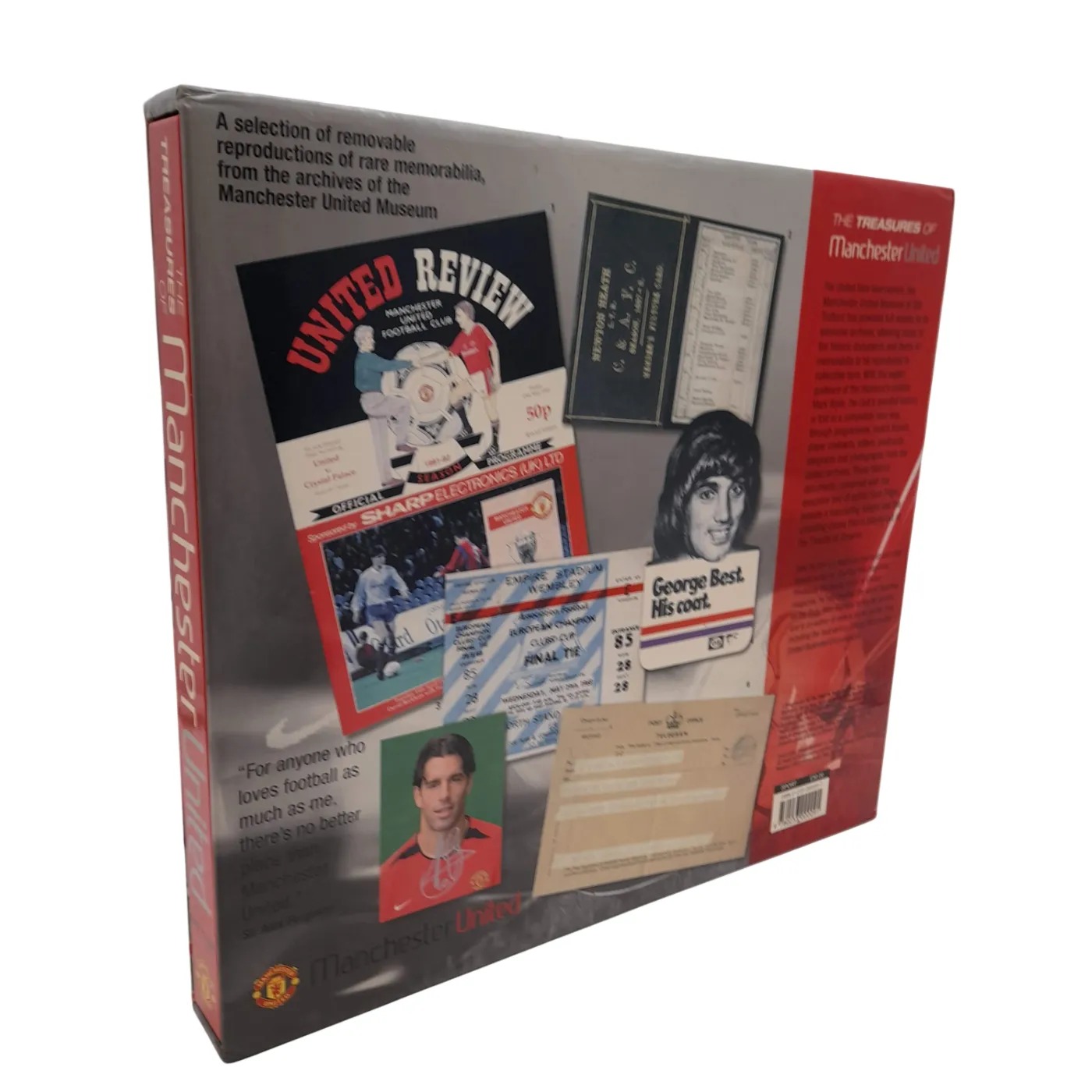 The Treasures Of Manchester United Memorabilia Book (WL 1424690)