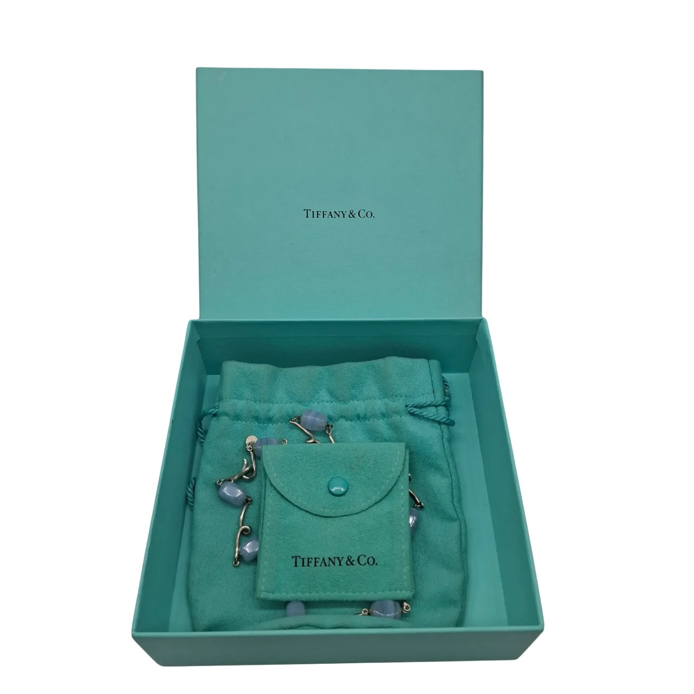 Ladies 925 Sterling Silver Twist Necklace (WR 1416148)