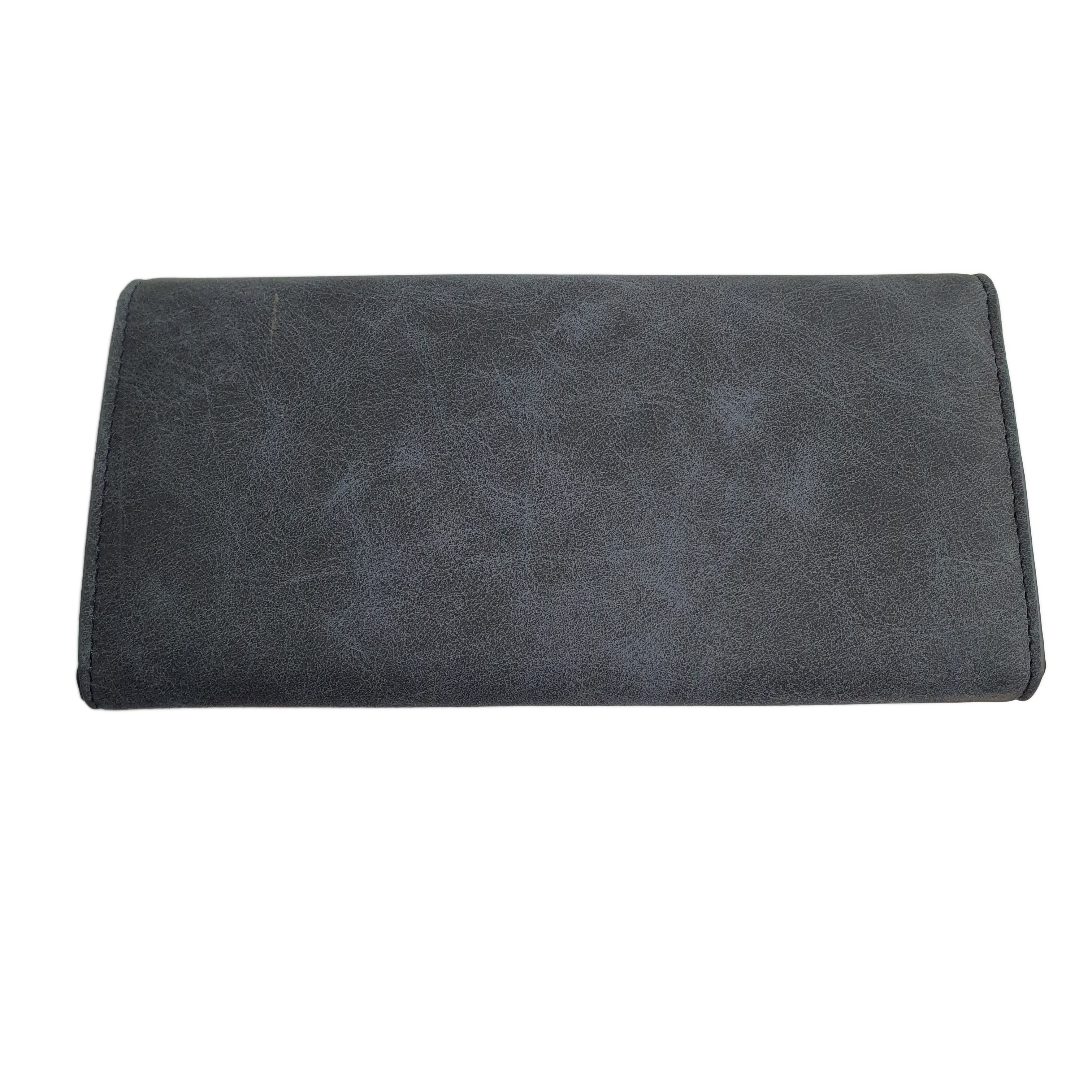 US Polo Association Medallion Navy Blue Textured Wallet Good USED Condition (MR 1403045)