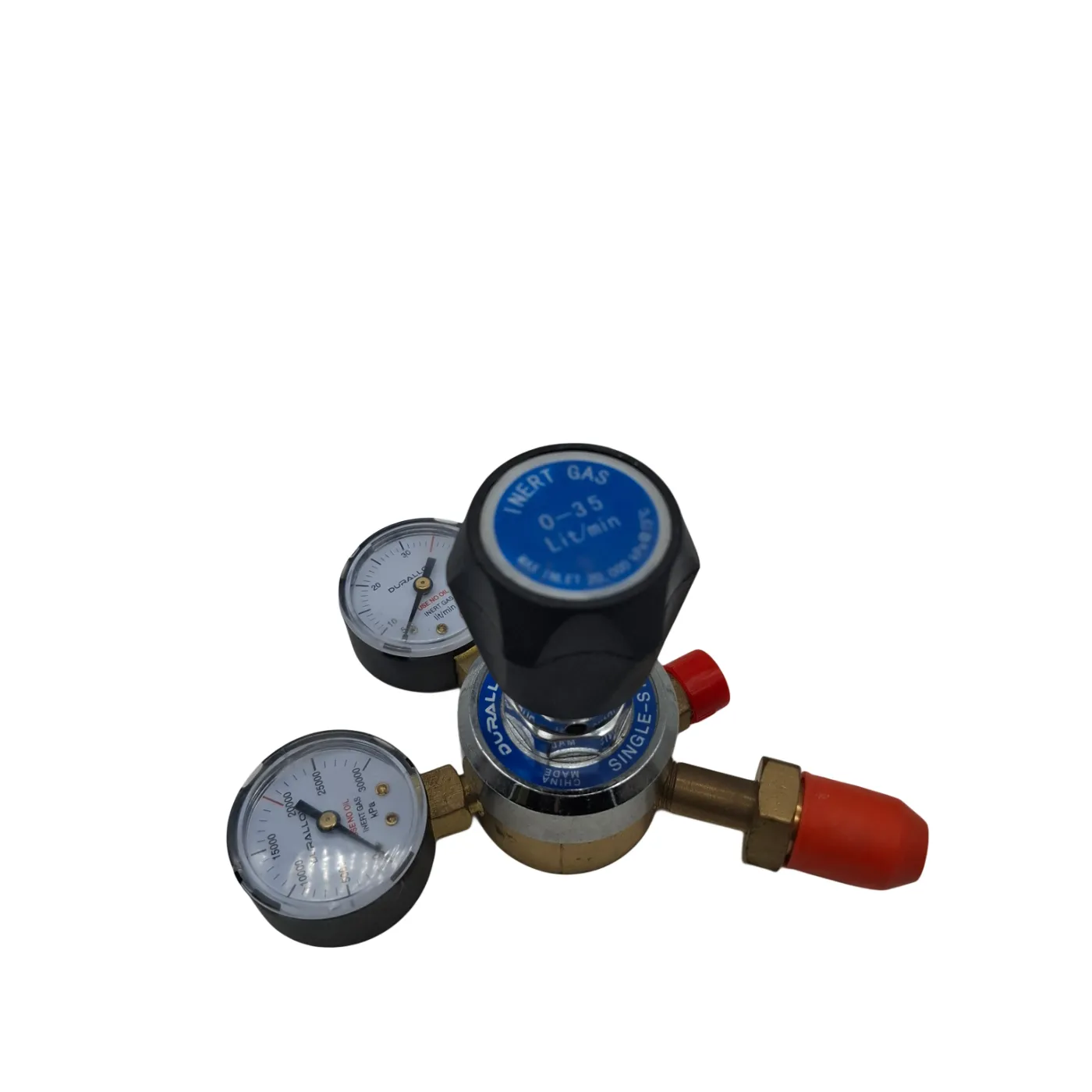 Duralloy 2 Gas Pressure Gauge Head AS4267 Silver/Black (WR 1419314)