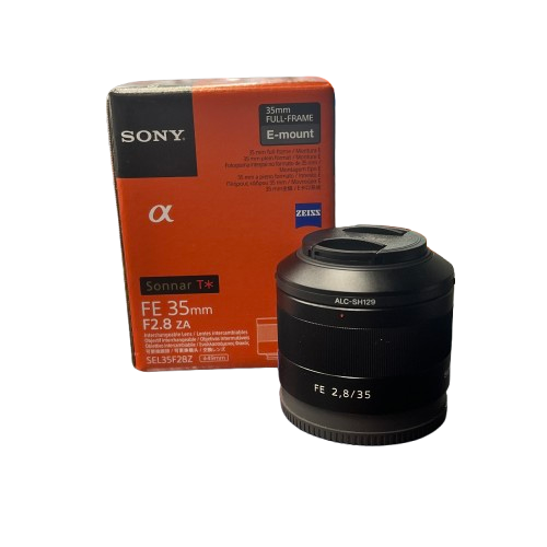 Sony Sonnar T* FE 35mm f/2.8 ZA Lens SEL35F28Z Black (MK)
