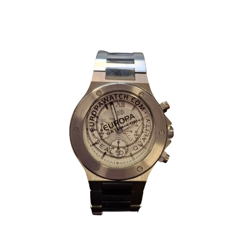 Mens Silver Europa Watch (JN)
