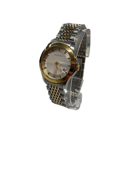 Gucci G-Timeless 126511 Silver Steel Band Analogue Watch (NG)