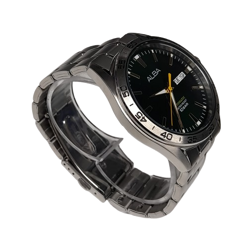 Alba AL4303X Men’s Mechanical Automatic Stainless Steel Watch No Accessories (LN)