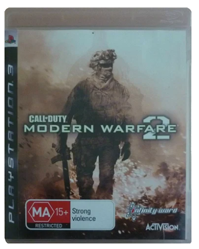 Call Of Duty Modern Warfare 2 Playstation 3 Game Very Good with Manual