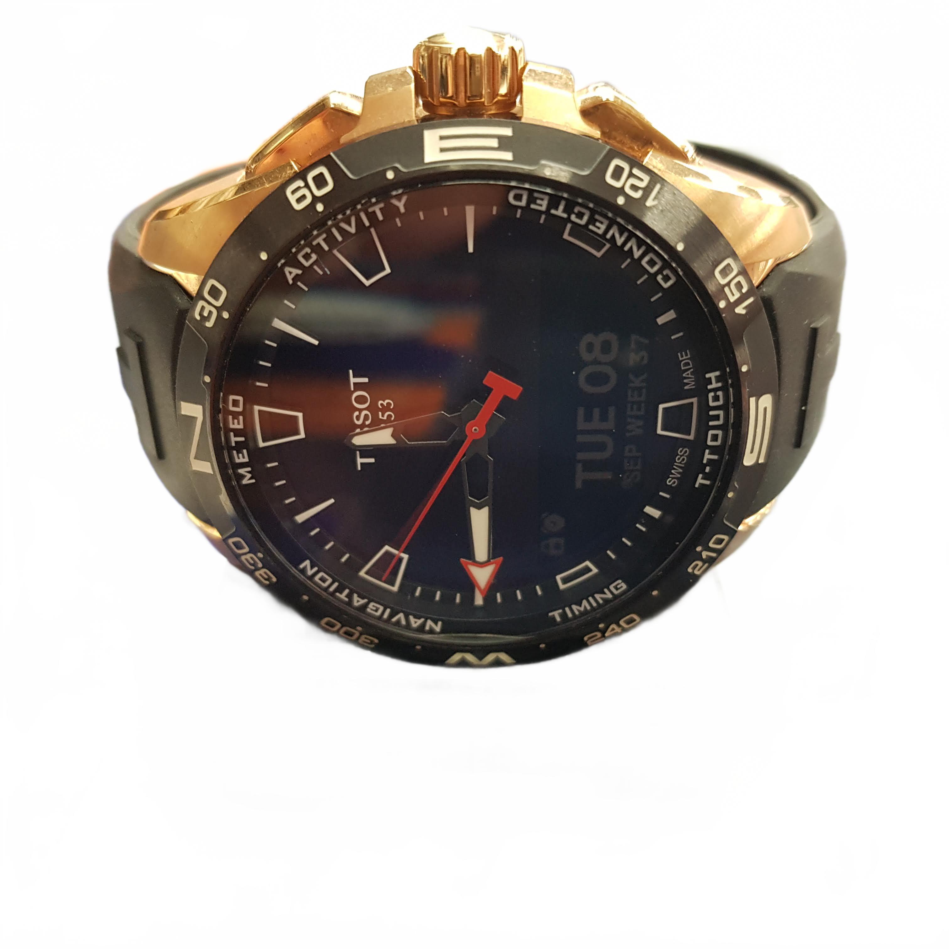 Tissot T-Touch Connect Sport Rose Gold And Black Watch 1853 (1428061) (MR)
