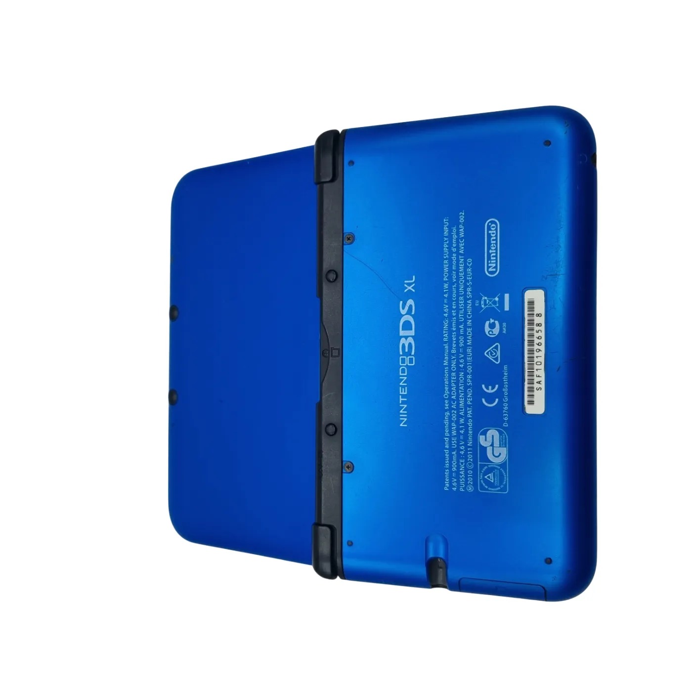 Nintendo 3DS XL SPR-001 Blue with Charger, Case, and Stylus (WR)