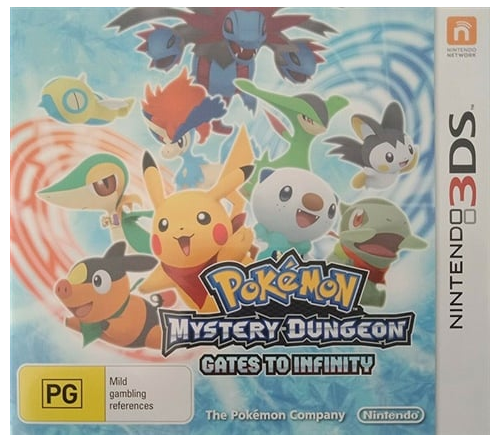 Pokemon Mystery Dungeon Gates To Infinity Nintendo 3DS Cartridge Only (CP)