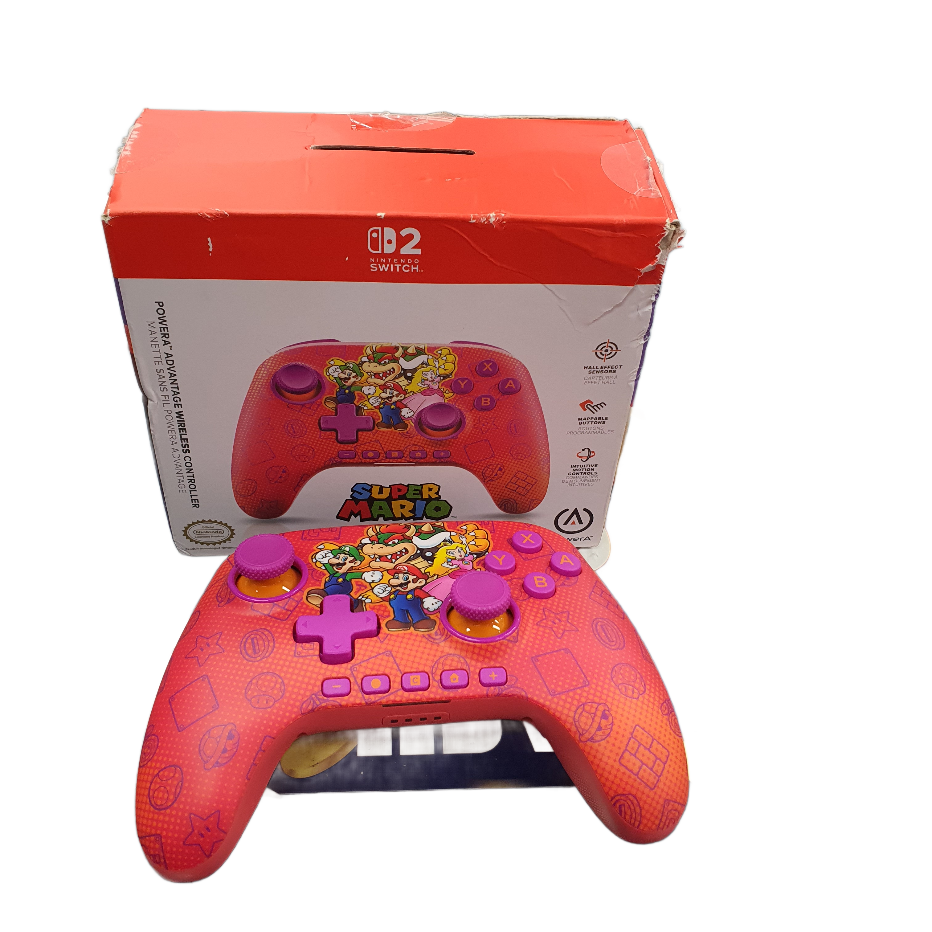 PowerA Wireless Controller for Nintendo Switch Red (MR)