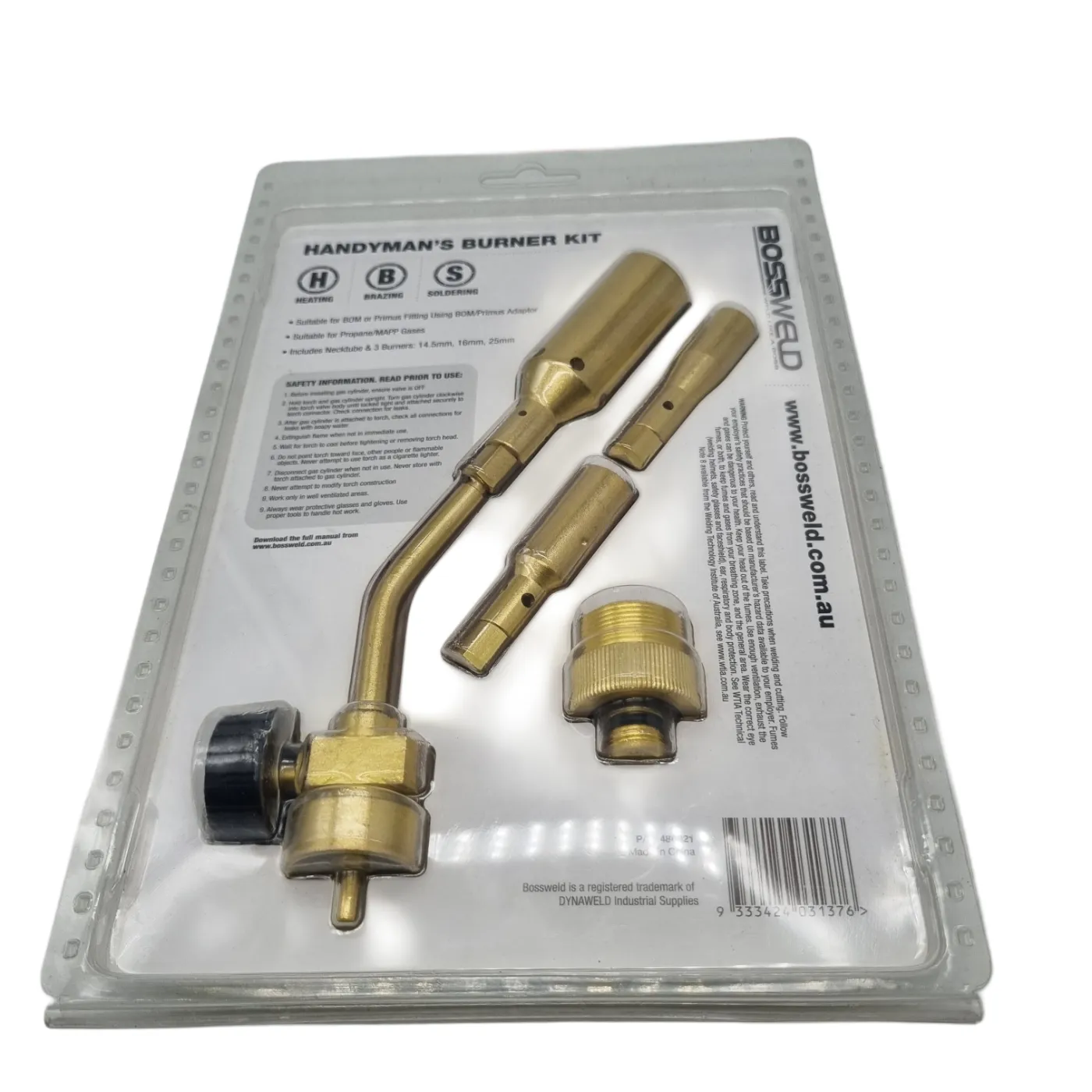 Bossweld Burner Kit 486021 (WR 1351437)