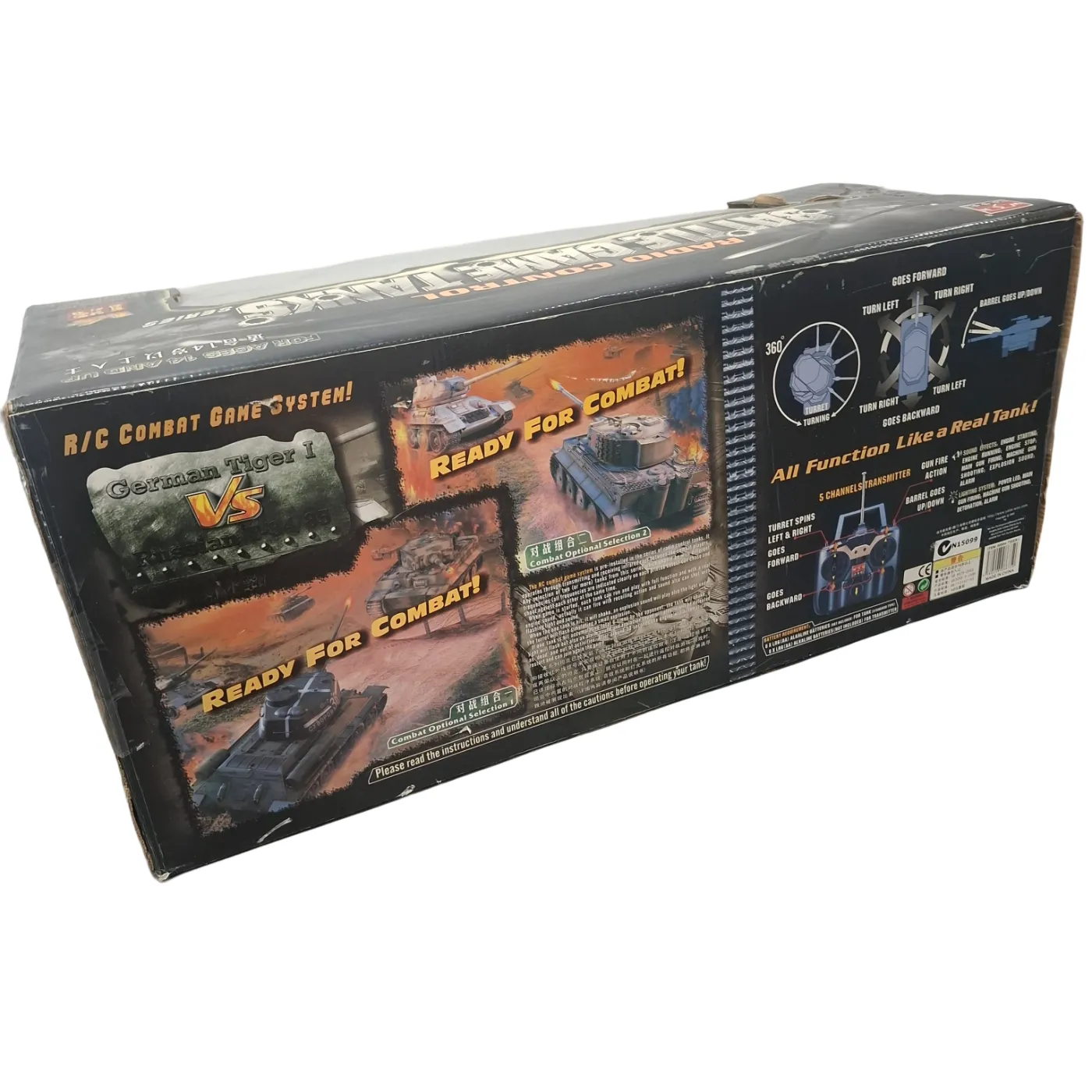 Wsn Remote Control Car German Tank Tiger 1 (WR 1421216)