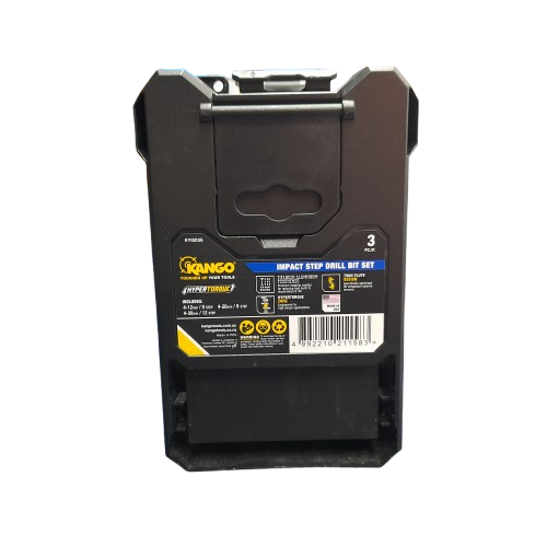 Kango HYPERTORQUE™ 3-Piece Step Drill Bit Set (KYISD3S) (LN)